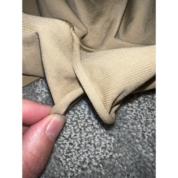 X-Large Maidenform Shaper Shapewear Seamless Shaping Fleexees Open Bust Tan XL - Picture 9 of 9